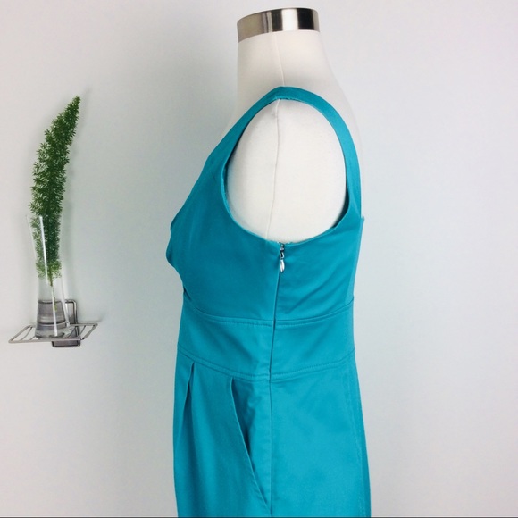 Express Design Studio Teal Sleeveless Dress Size 4 - Picture 5 of 7